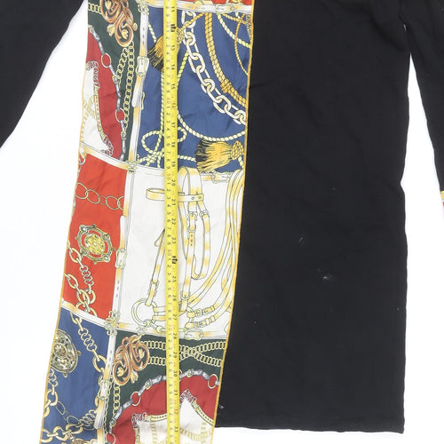 Zara Women's Multicoloured Shift Dress S