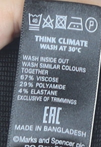 Marks and Spencer Black Women's Pencil Skirt Size 12