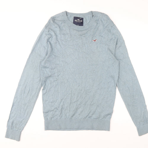 Hollister Men's Blue M Pullover Jumper Crew Neck