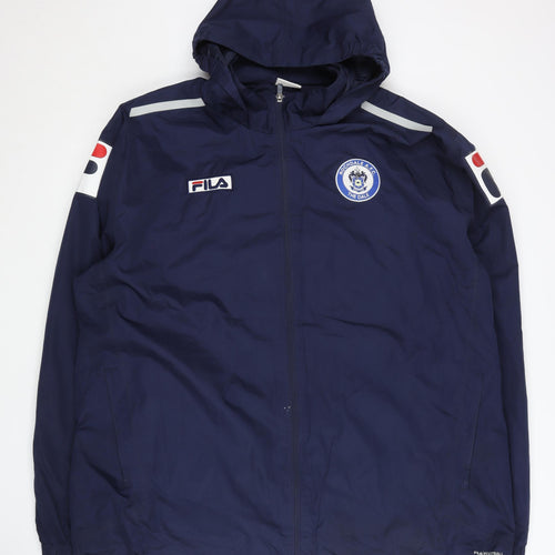 Fila Men’s Blue Windbreaker Jacket 3XL