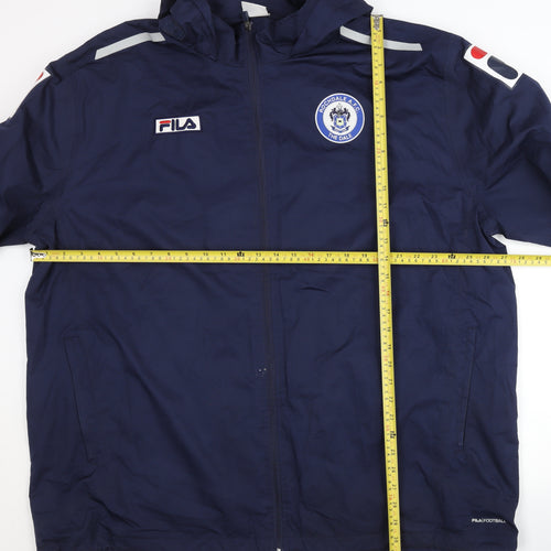 Fila Men’s Blue Windbreaker Jacket 3XL