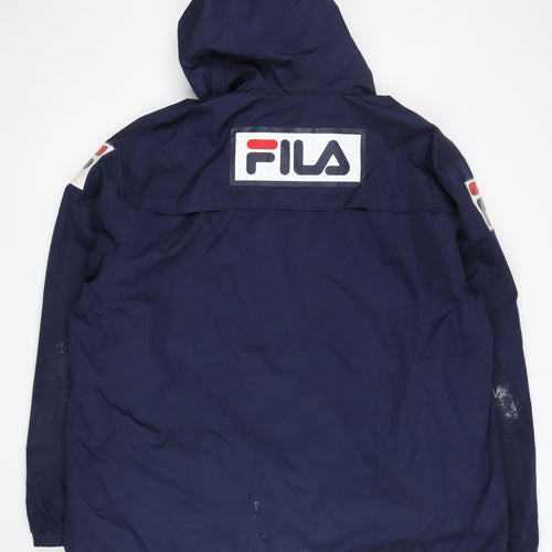 Fila Men’s Blue Windbreaker Jacket 3XL