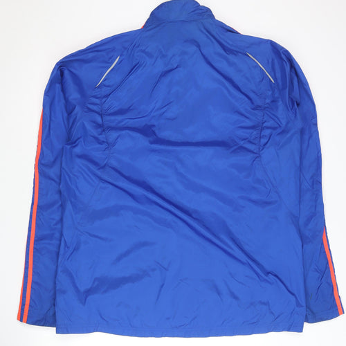 Adidas Men's Blue XL Track Jacket Full Zip