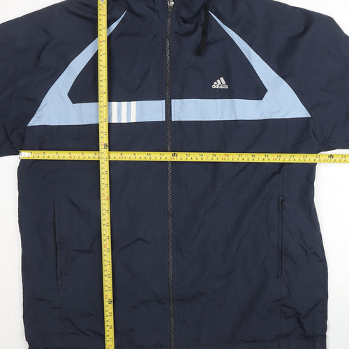 Adidas Men's Blue Track Jacket 3XL