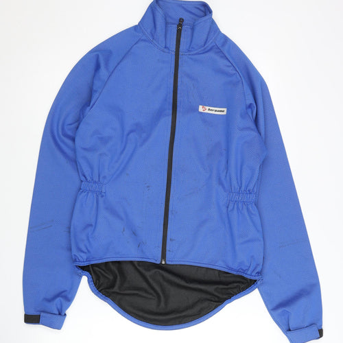 Bergamo Blue Unisex Windbreaker Jacket S