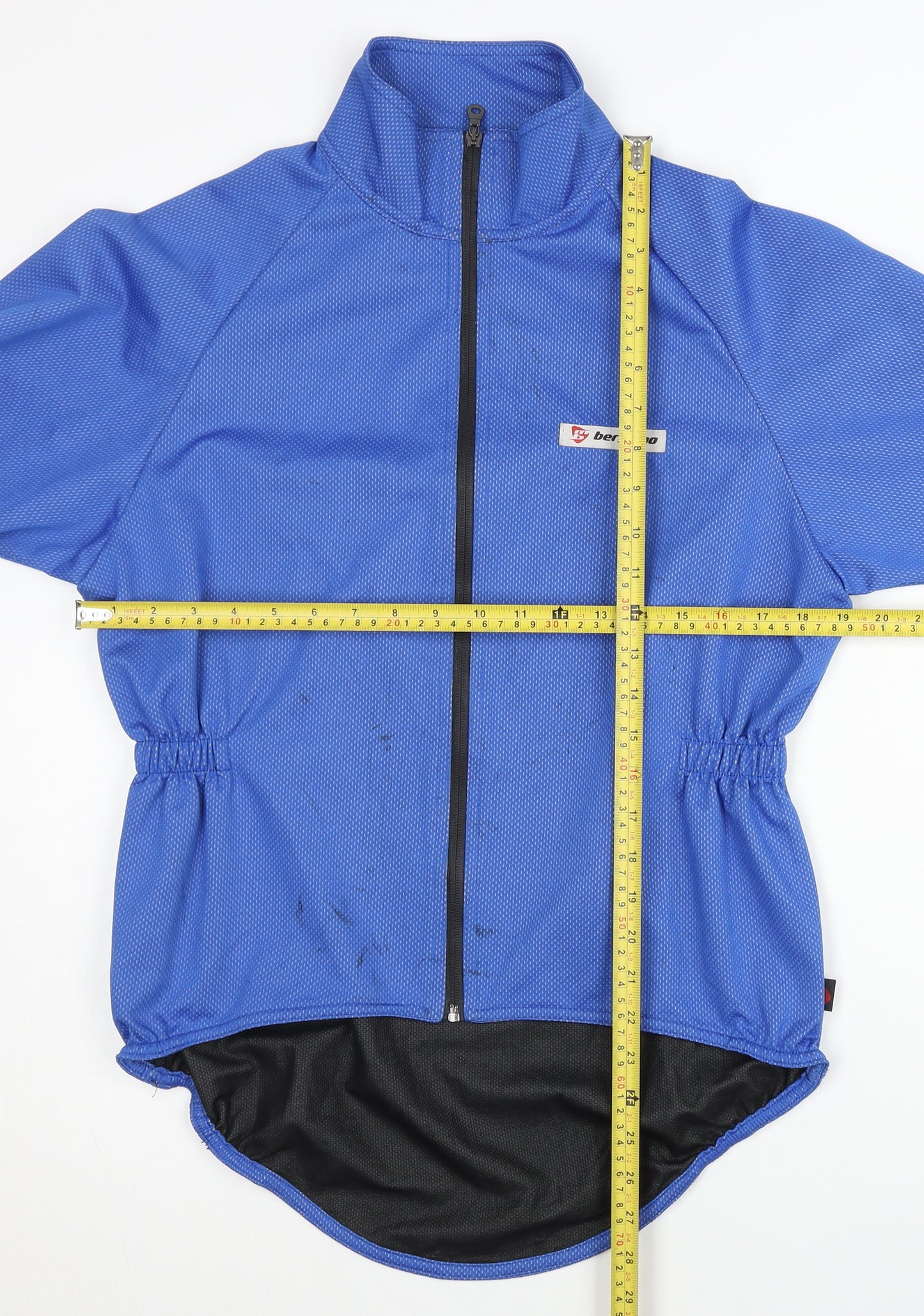 Bergamo Blue Unisex Windbreaker Jacket S