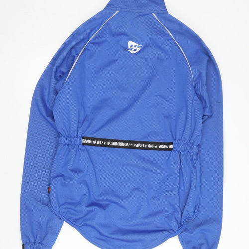 Bergamo Blue Unisex Windbreaker Jacket S