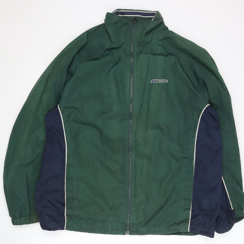 Reebok Men's Green Basic Jacket XL Full Zip