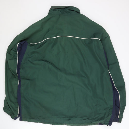 Reebok Men's Green Basic Jacket XL Full Zip