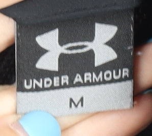 Under Armour Men's Black Rugby 1/2 Zip Jacket Size M