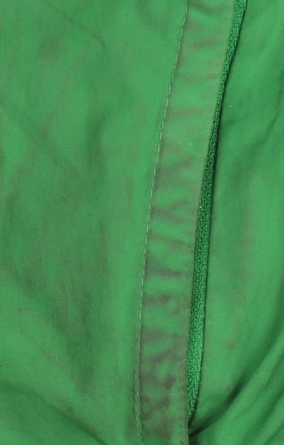Nike Men's Green Track Jacket, XL, Hooded Full Zip