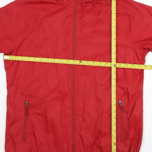 L.L. Bean Men’s Red Nylon Windbreaker - Size L