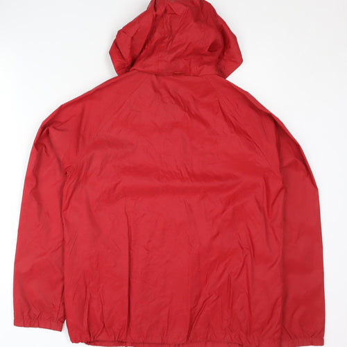 L.L. Bean Men’s Red Nylon Windbreaker - Size L