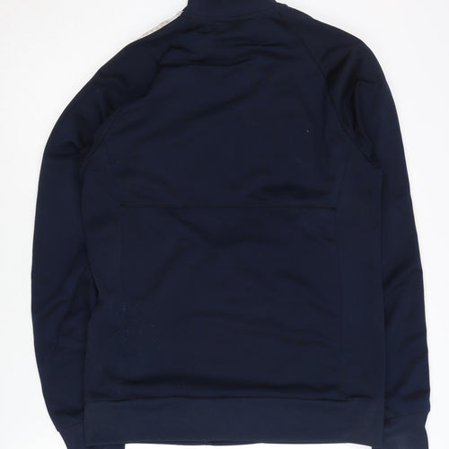 Adidas Men's Blue Track Jacket Size S, 1/2 Zip