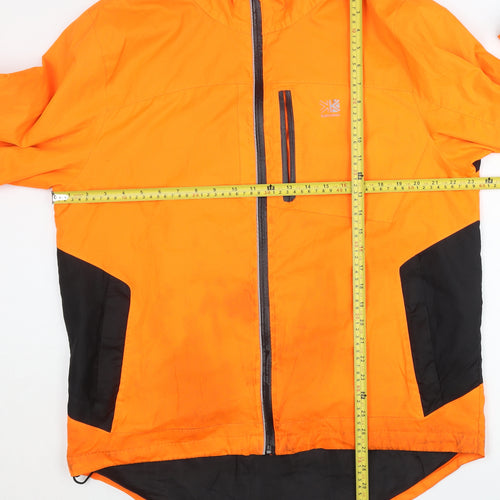 Karrimor Men's Orange Cycling Track Jacket - L