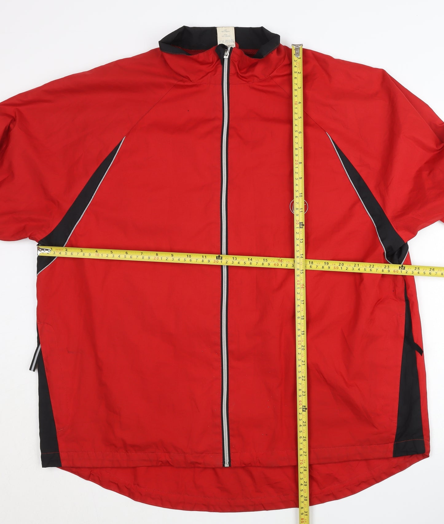 Crane Sports Men's Red XL Track Jacket