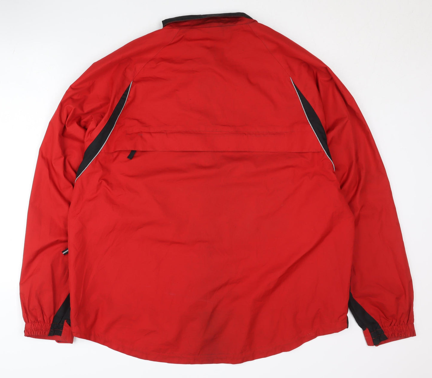 Crane Sports Men's Red XL Track Jacket