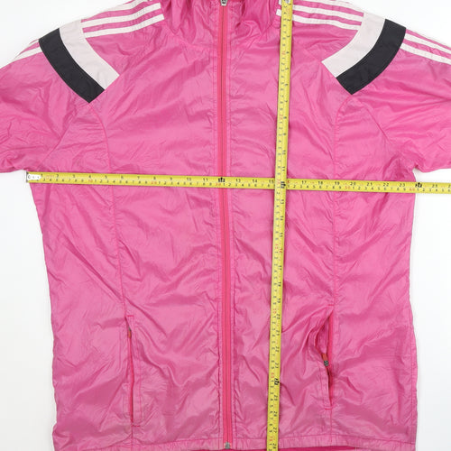 Better-Place XL Pink Windbreaker for Unisex Adults, Lightweight