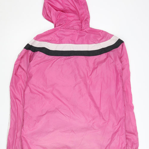 Better-Place XL Pink Windbreaker for Unisex Adults, Lightweight
