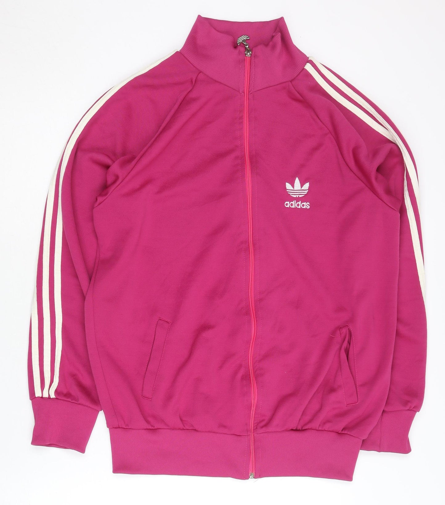 Adidas Men's Pink Track Jacket XL Full Zip