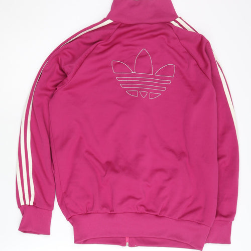 Adidas Men's Pink Track Jacket XL Full Zip