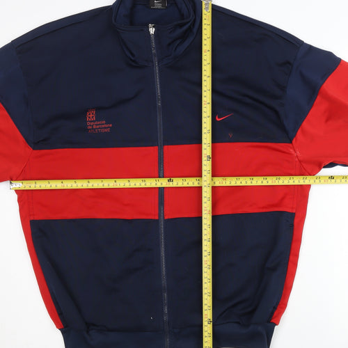 Nike Men's Blue Track Jacket Size M - All Seasons Activewear