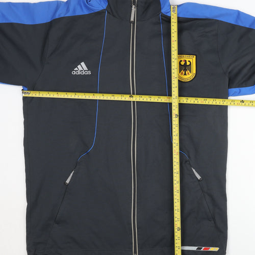 Adidas Men's Blue/Black Track Jacket Size 40/42