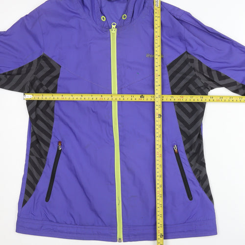 Reebok Women's Purple Windbreaker M - Running & Jogging