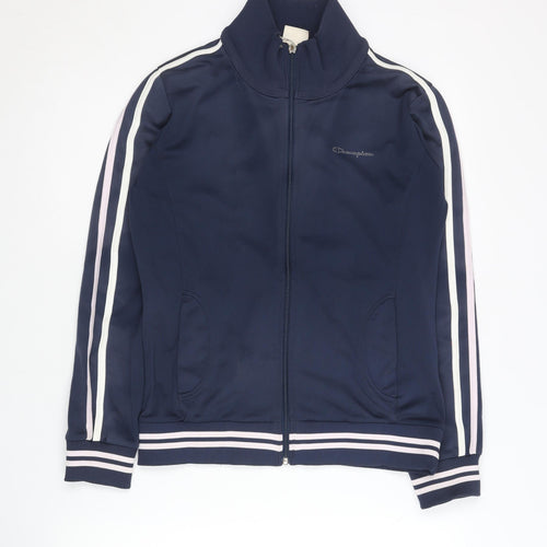 Champion Women's Blue Track Jacket M
