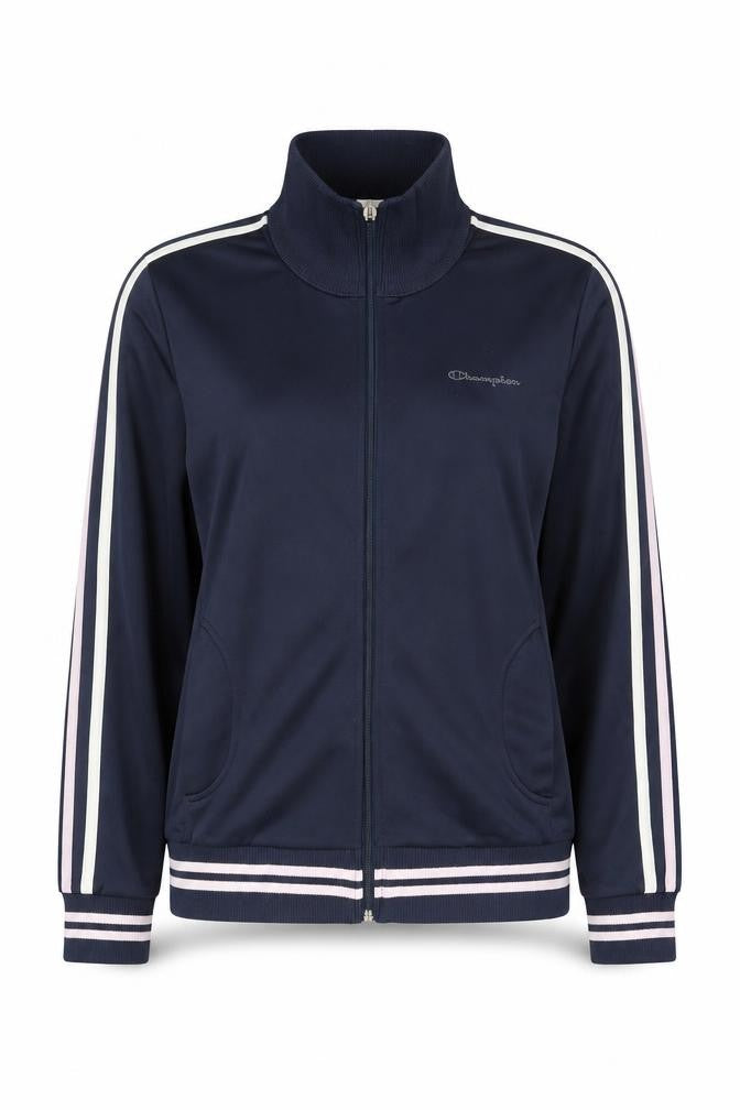 Front view of Champion Women's Blue Track Jacket M