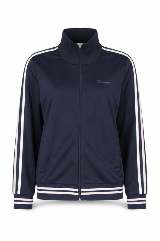 Front view of Champion Women's Blue Track Jacket M