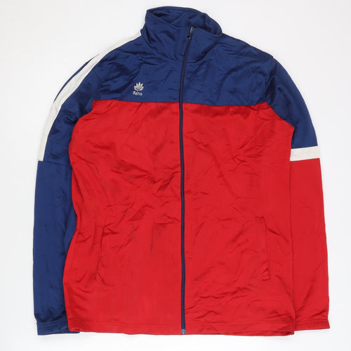Reno Women's Red Blue Track Jacket Size 18