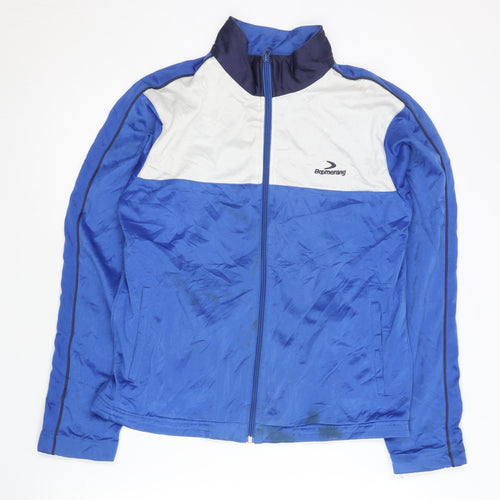 Boomerang Women's Blue Track Jacket Size 16