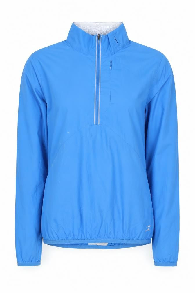 Front view of Danskin Women's Blue Basic Jacket, size S