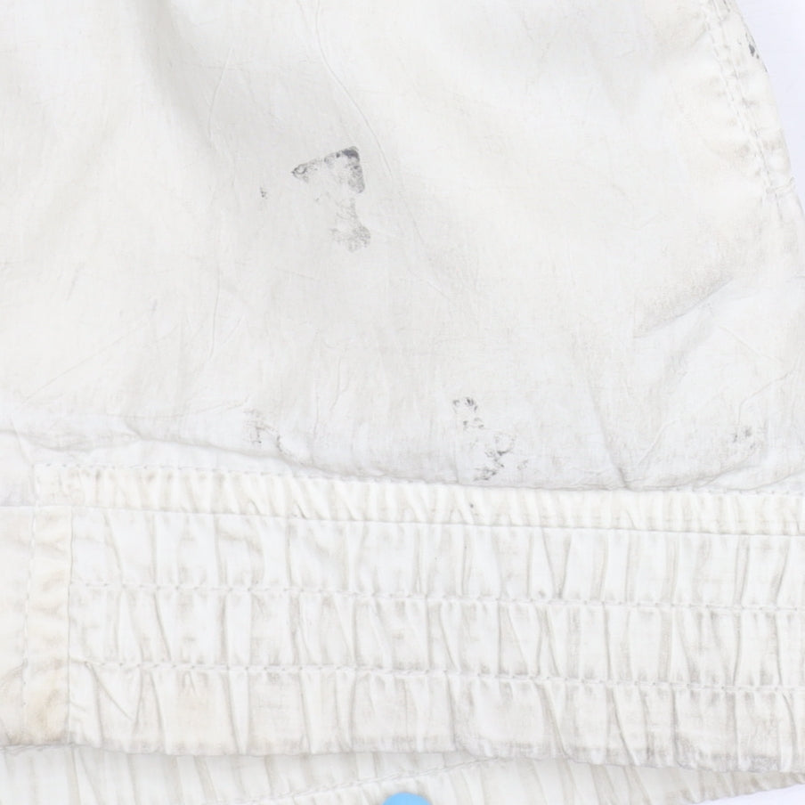 Pull&Bear Teens Blue Beige Hooded Windbreaker Size 12