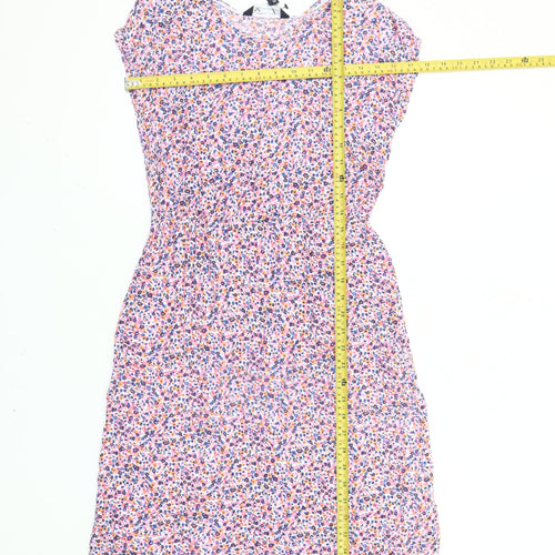 Crew Clothing Women’s Multicoloured Floral Fit & Flare Dress Size 10