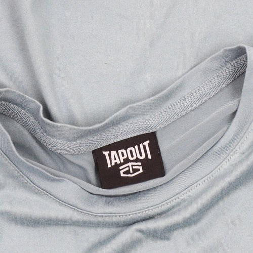 Tapout Boys Blue 9-10 Yrs Regular Fit Short Sleeve Crew Neck T-Shirt