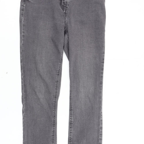 Primark Women’s Grey Skinny Jeans Size 8 Slim Fit Mid Rise Denim