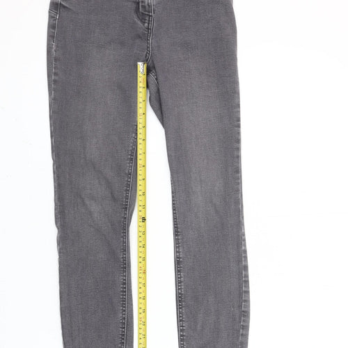 Primark Women’s Grey Skinny Jeans Size 8 Slim Fit Mid Rise Denim