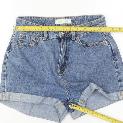 Denim Co Women’s Blue High-Rise Mom Denim Shorts Size 6