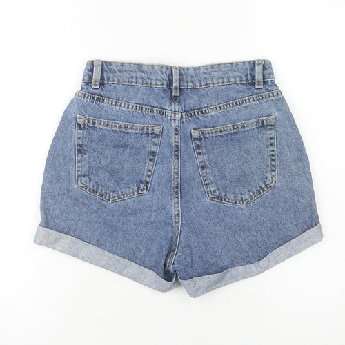 Denim Co Women’s Blue High-Rise Mom Denim Shorts Size 6