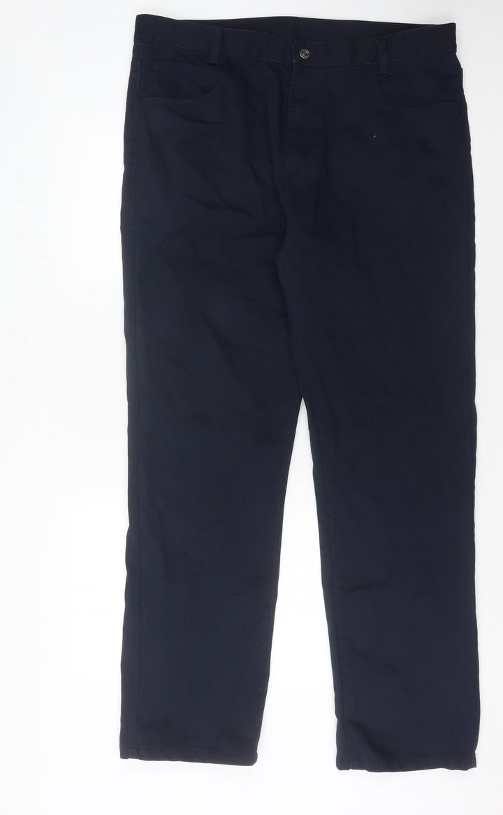 Raphael Valencino Men’s Blue 38R Straight Leg Denim Jeans