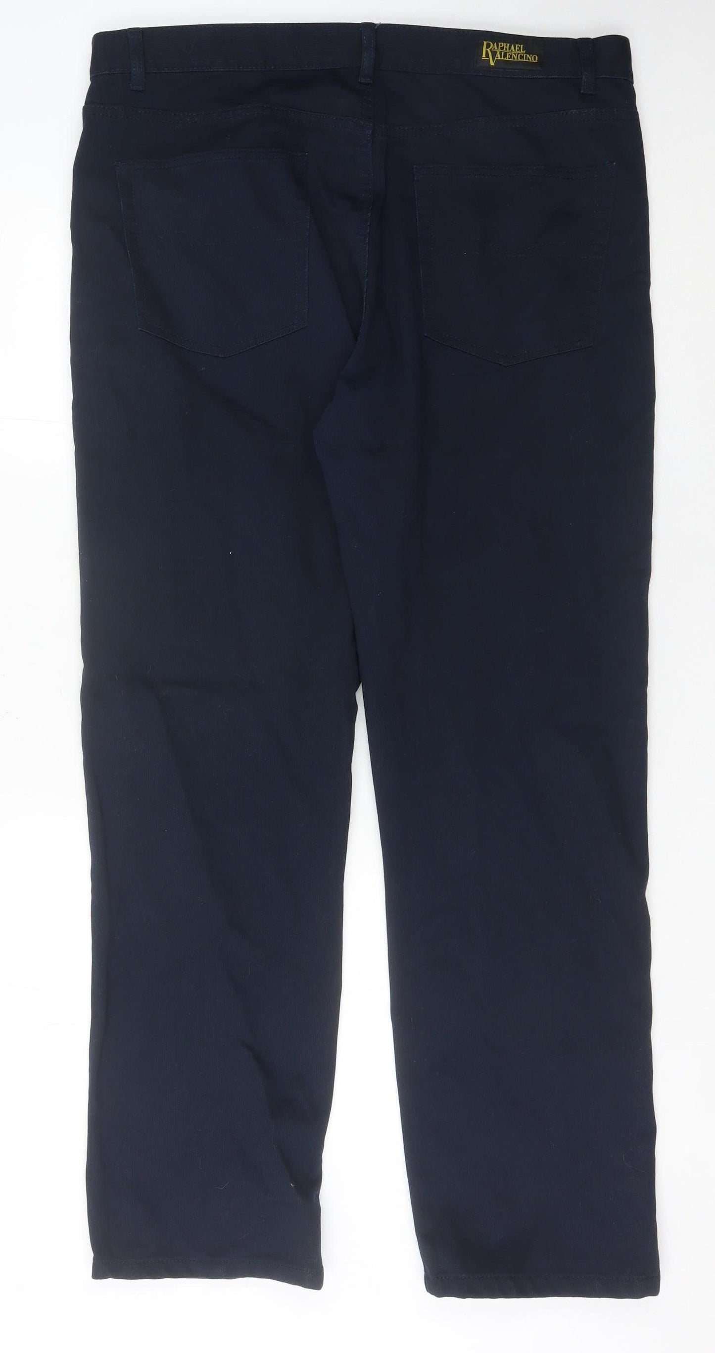 Raphael Valencino Men’s Blue 38R Straight Leg Denim Jeans