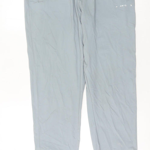 Technicals Mens Grey M Jogger Trousers Tapered Woven Stretch Activewear