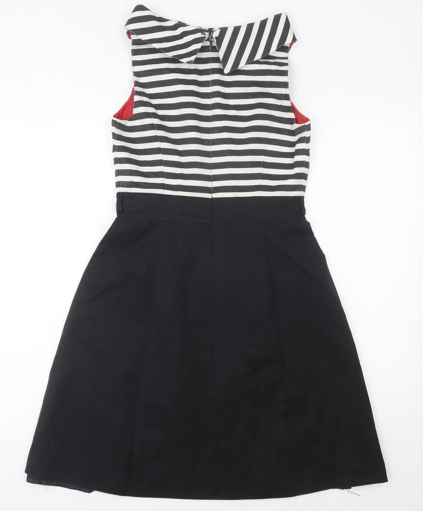 Principles by Ben De Lisi Women’s Black Striped Size 10 A-Line Dress