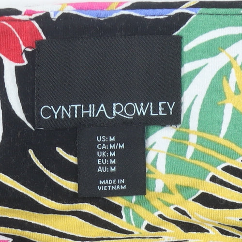 Cynthia Rowley Women’s Multicoloured Tropical Floral Wrap Skirt M