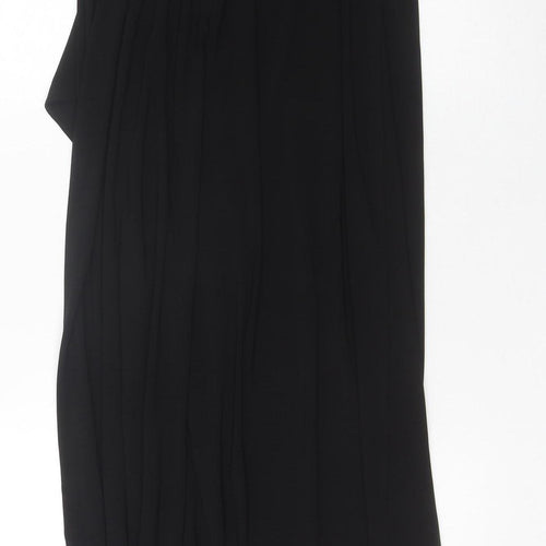 Scarlett Nite Womens Black Size 8 Maxi Formal Evening Dress