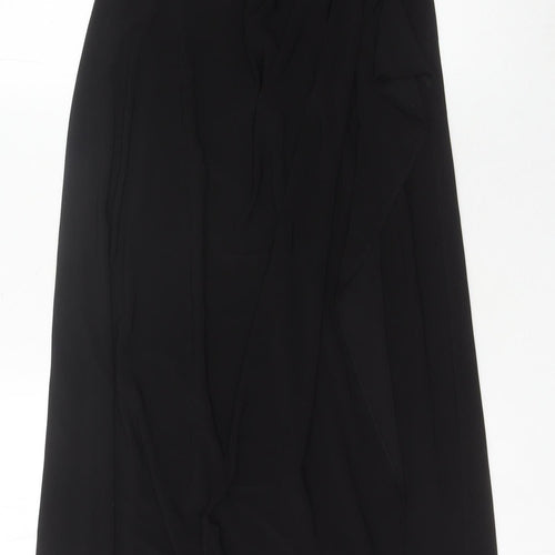 Scarlett Nite Womens Black Size 8 Maxi Formal Evening Dress