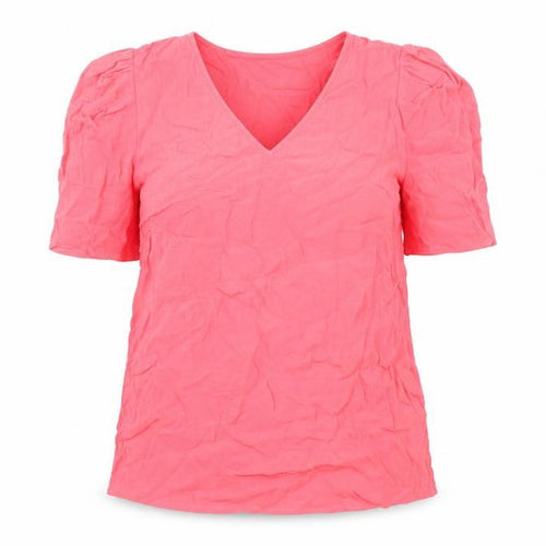 Marks and Spencer Women’s Pink Viscose Puff Sleeve Blouse Size 6
