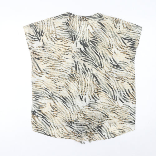 Wallis Women’s Multicoloured Animal Print M Tunic Blouse